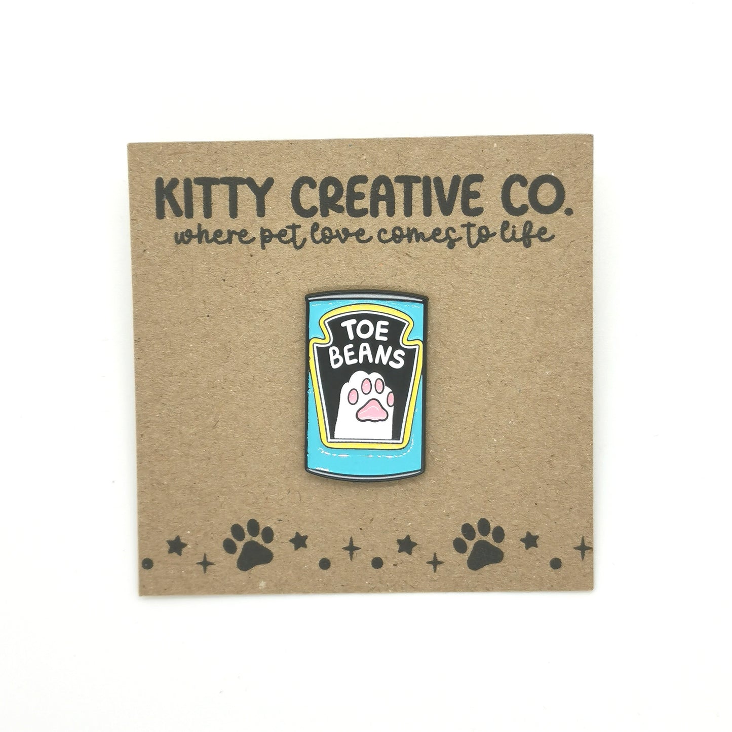 Toe Beans Enamel Pin