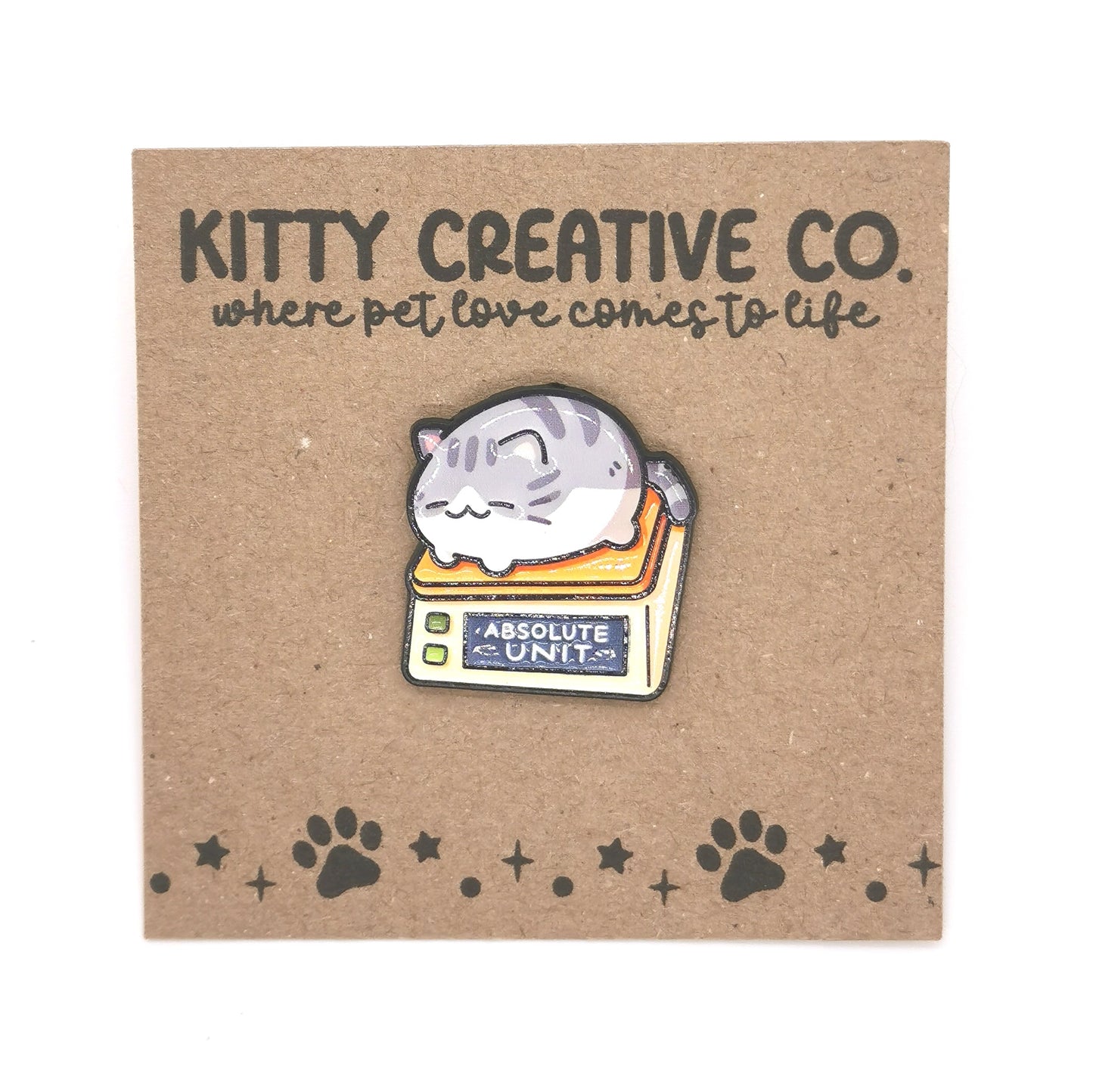 Absolute Unit Enamel Pin
