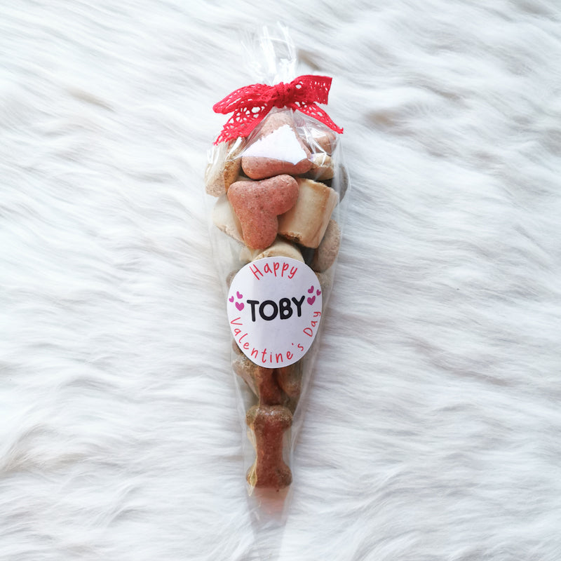 Personalised Dog Treat Cones