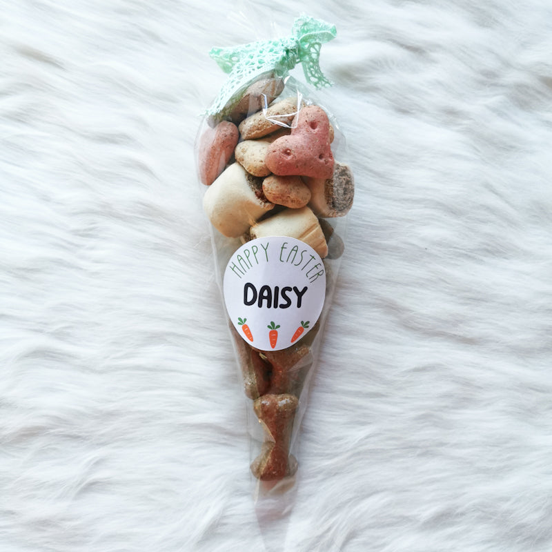 Personalised Dog Treat Cones