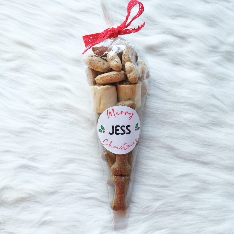 Personalised Dog Treat Cones