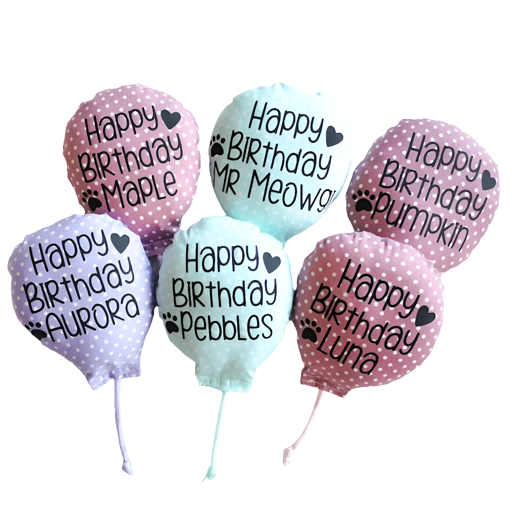 Catnip Cat Toy Balloon - Personalised