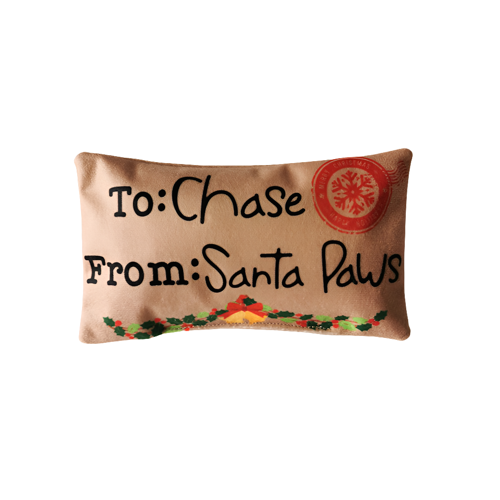 Letter from Santa Dog Toy