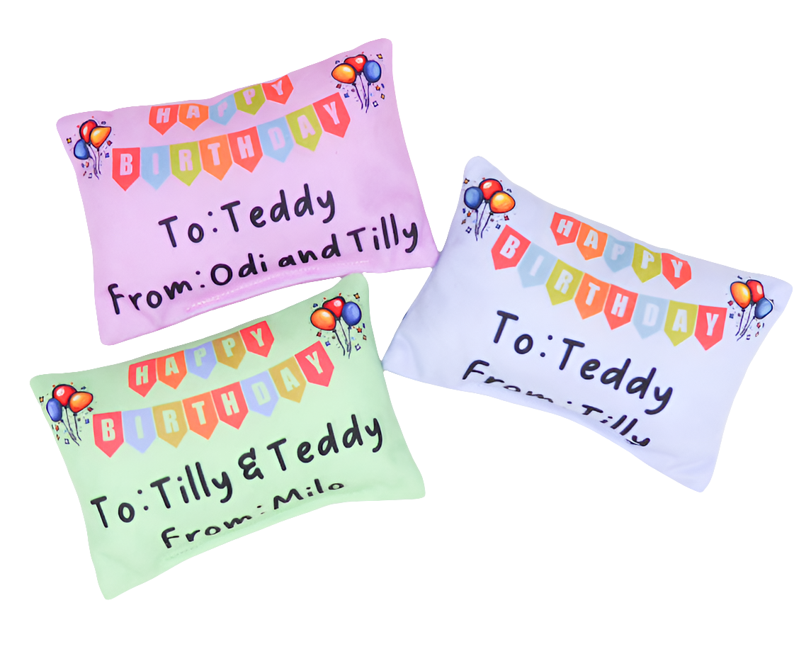Catnip Cat Toy Birthday Letter
