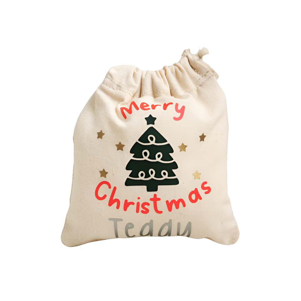 Christmas Santa Sack Personalised Cat Toy