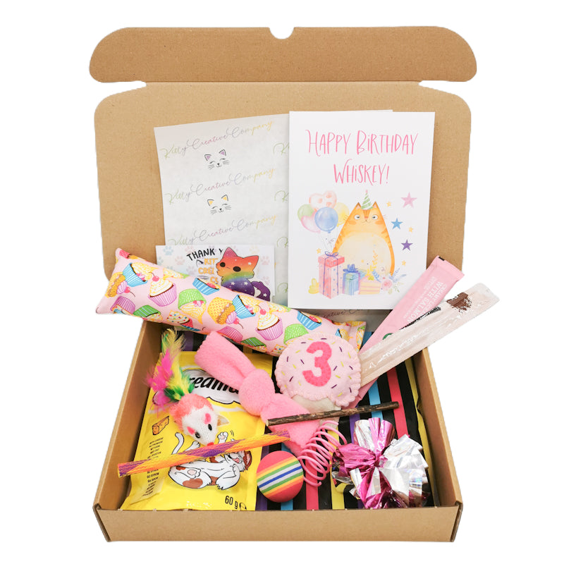 Cat Birthday Gift Box