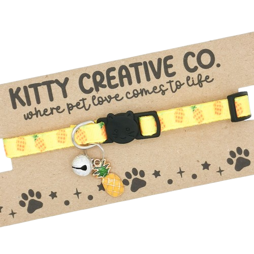 Pineapple Cat Collar