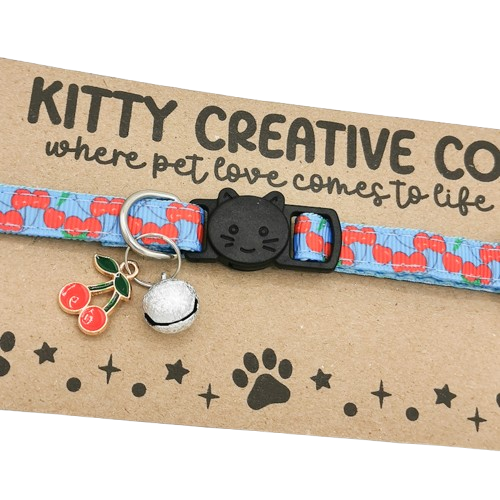 Cherries Cat Collar