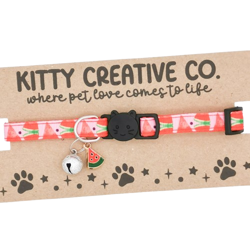 Watermelon Cat Collar