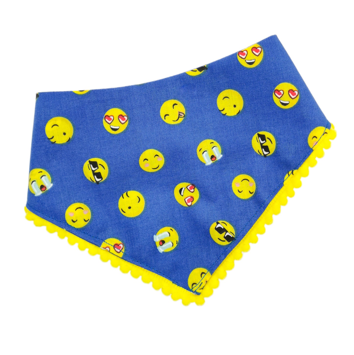 Blue Emoticon Bandana