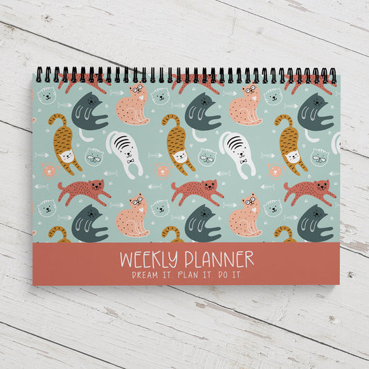 Cat A4 Weekly Planner