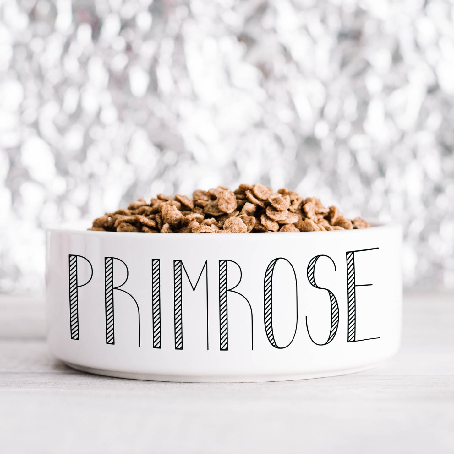 Minimalist Personalised Pet Bowl