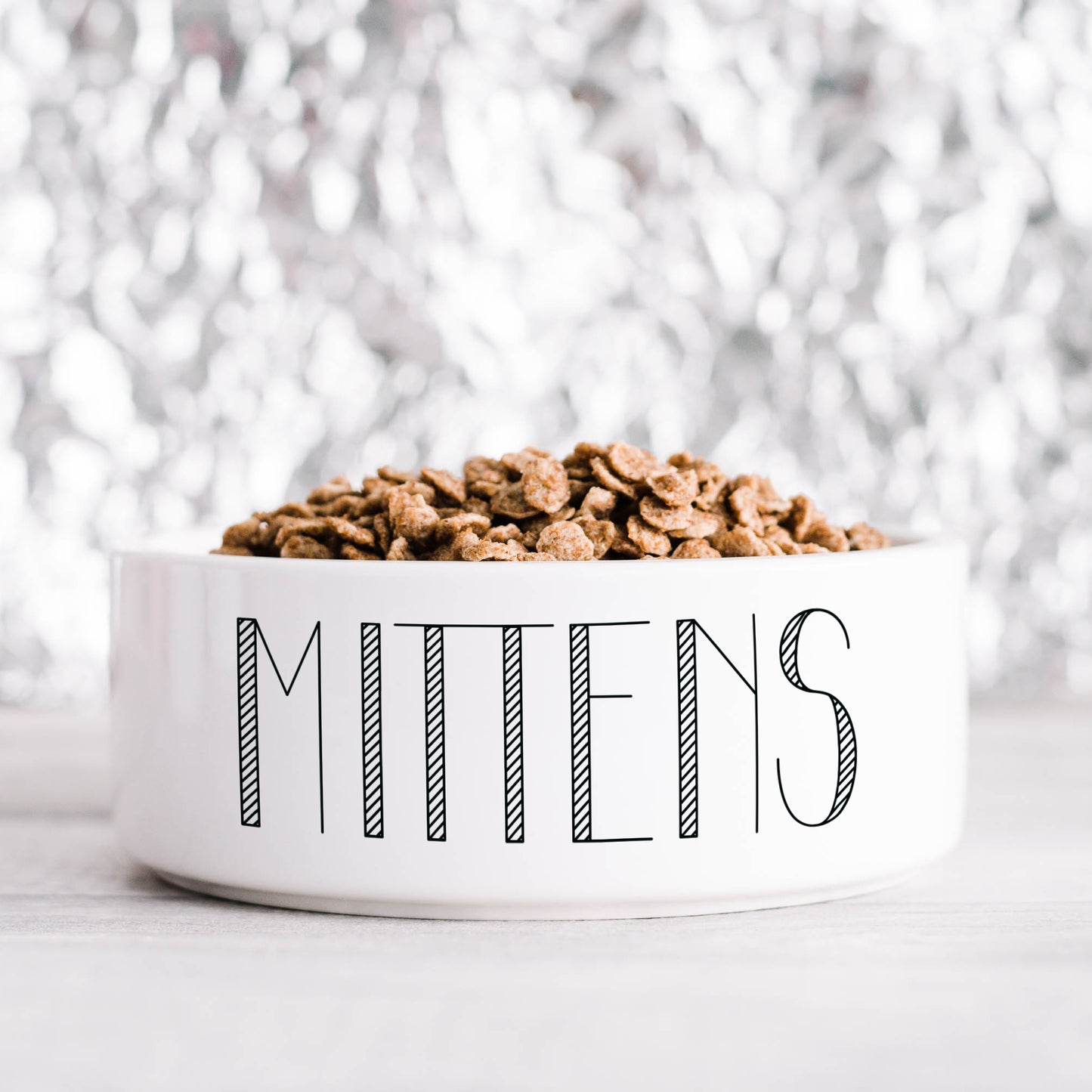 Minimalist Personalised Pet Bowl