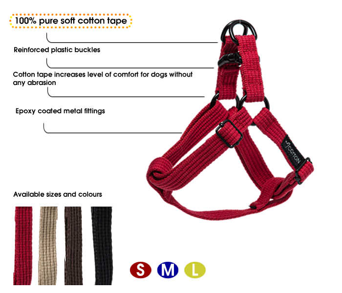 Cotton Dog Harness