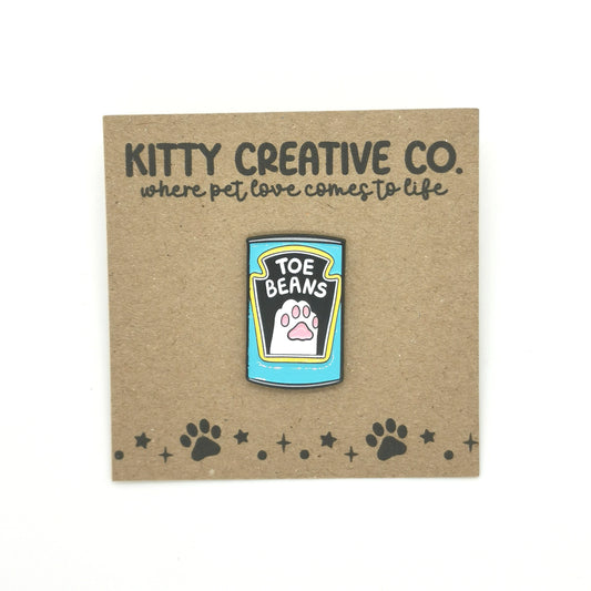 Toe Beans Enamel Pin