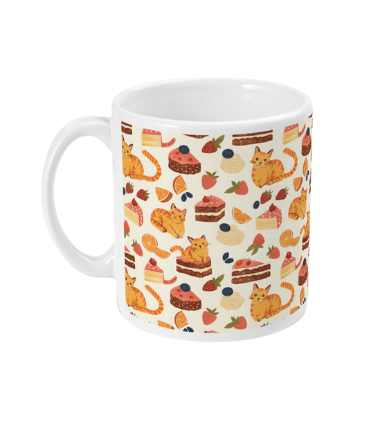 Ginger Cats and Cakes Mug