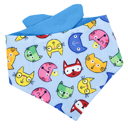 Blue Cats Bandana