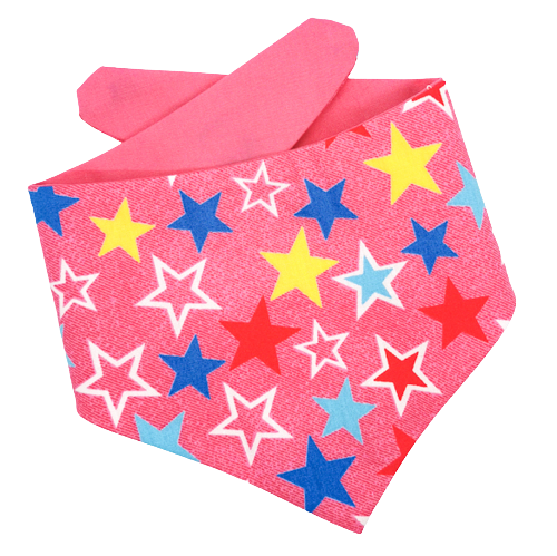 Pink Stars Bandana