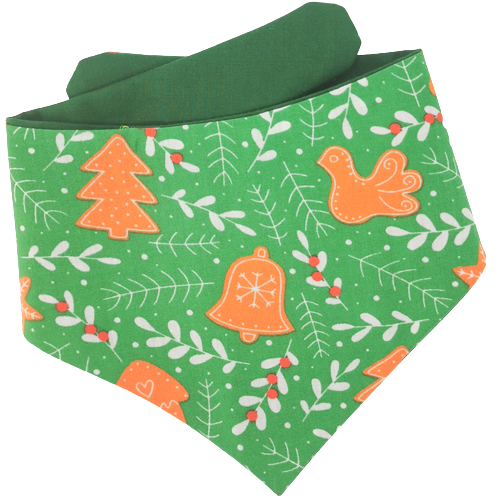 Christmas Gingerbread Bandana