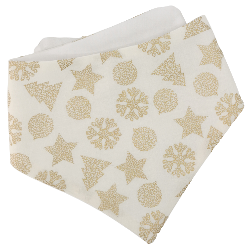 Cream Christmas Bandana