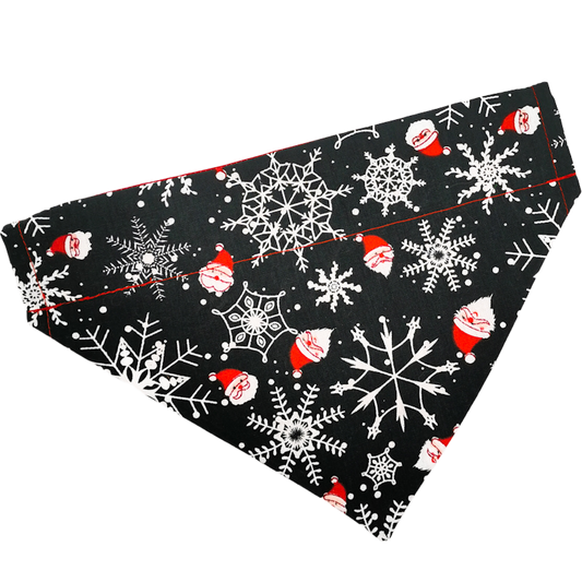 Black Snowflake Bandana