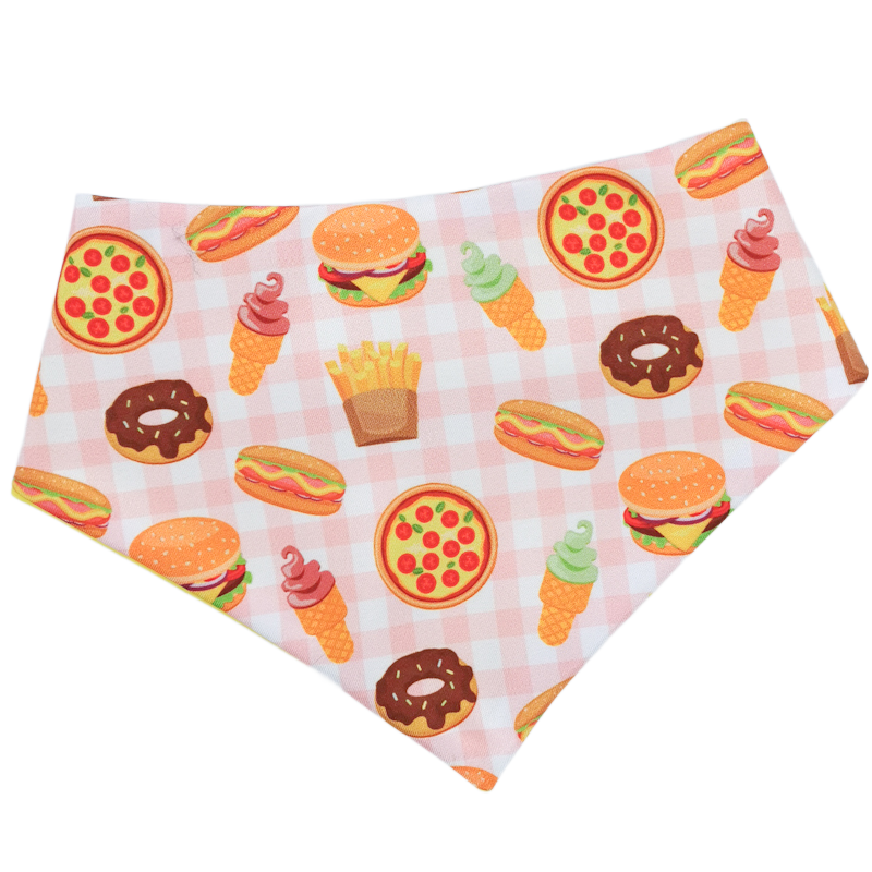 Diner Fast Food Bandana