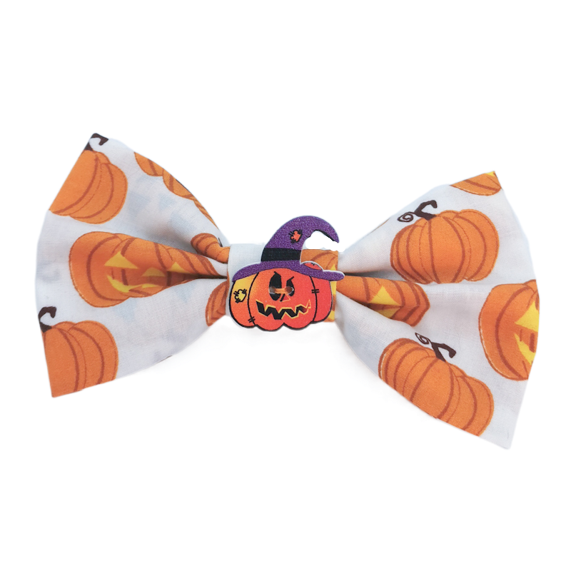 Pumpkin Pet Bow