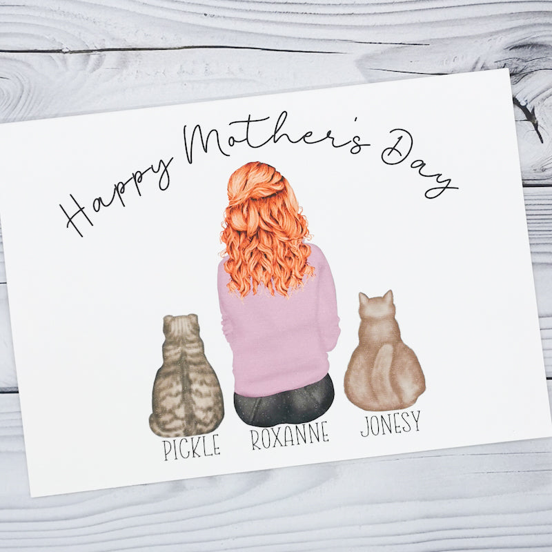 Happy Mother's Day Cat Card