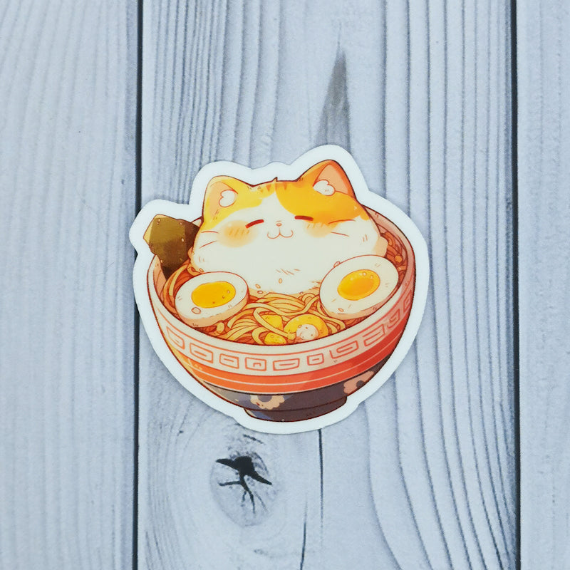 Ramen Cat Sticker