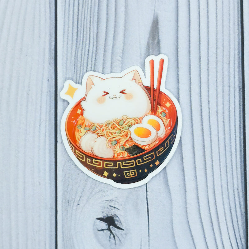 Ramen Cat Sticker