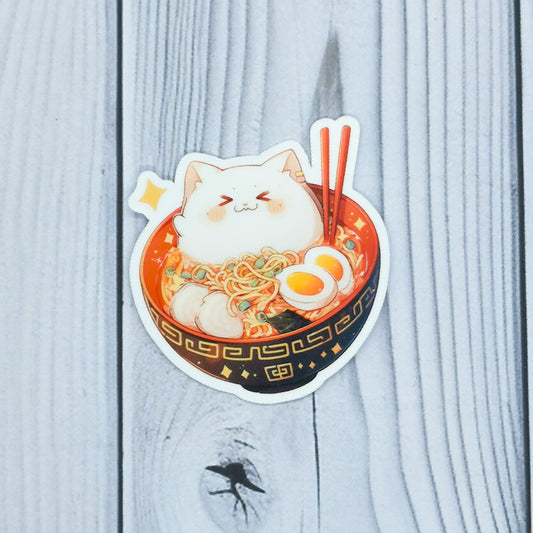 Ramen Cat Sticker