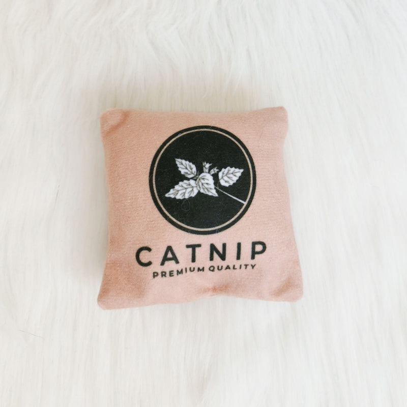 Catnip Cat Toy Pillow or Triangle