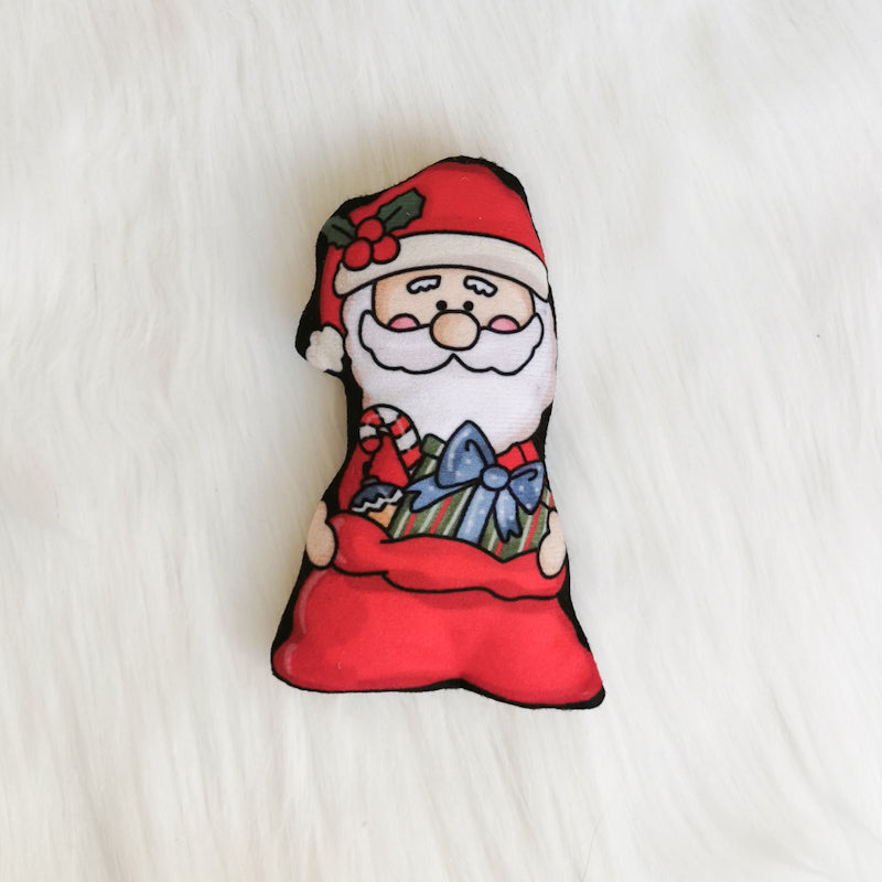 Catnip Cat Toy Gingerbread and Santa