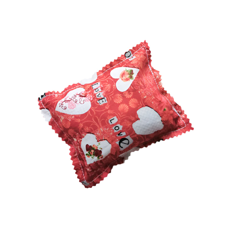 Catnip Cat Toy Kicker and Pillow - Valentine's Day