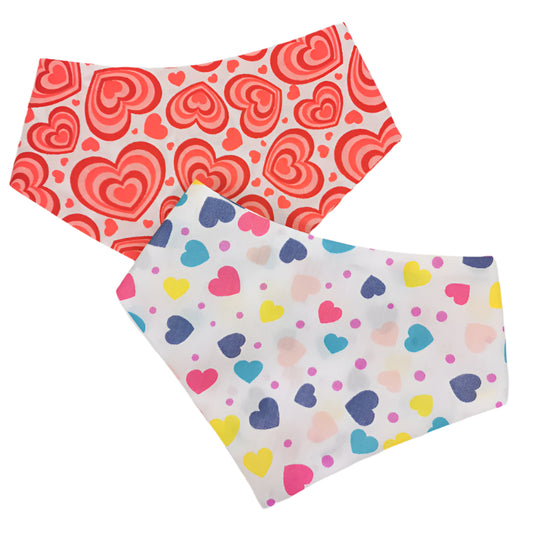 Valentine's Day Hearts Bandanas