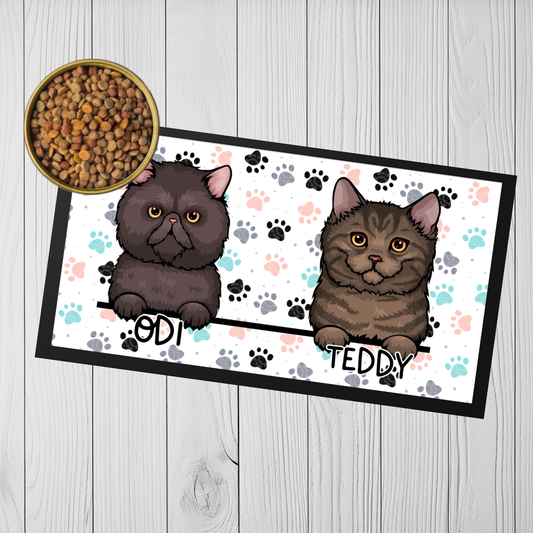 Personalised Pet Bowl Mat