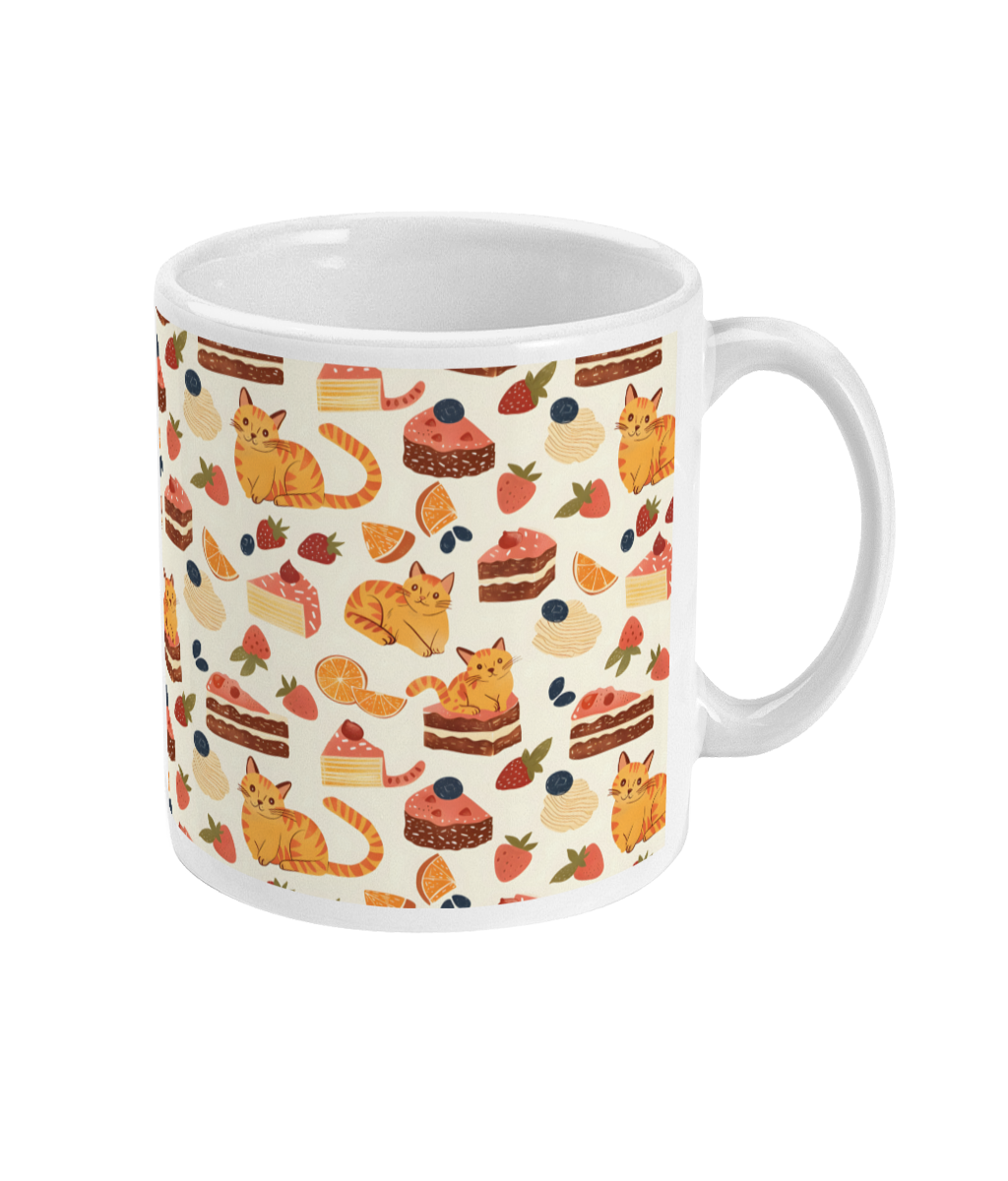 Ginger Cats and Cakes Mug