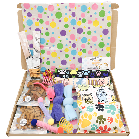 Multicat Toy and Treat Box