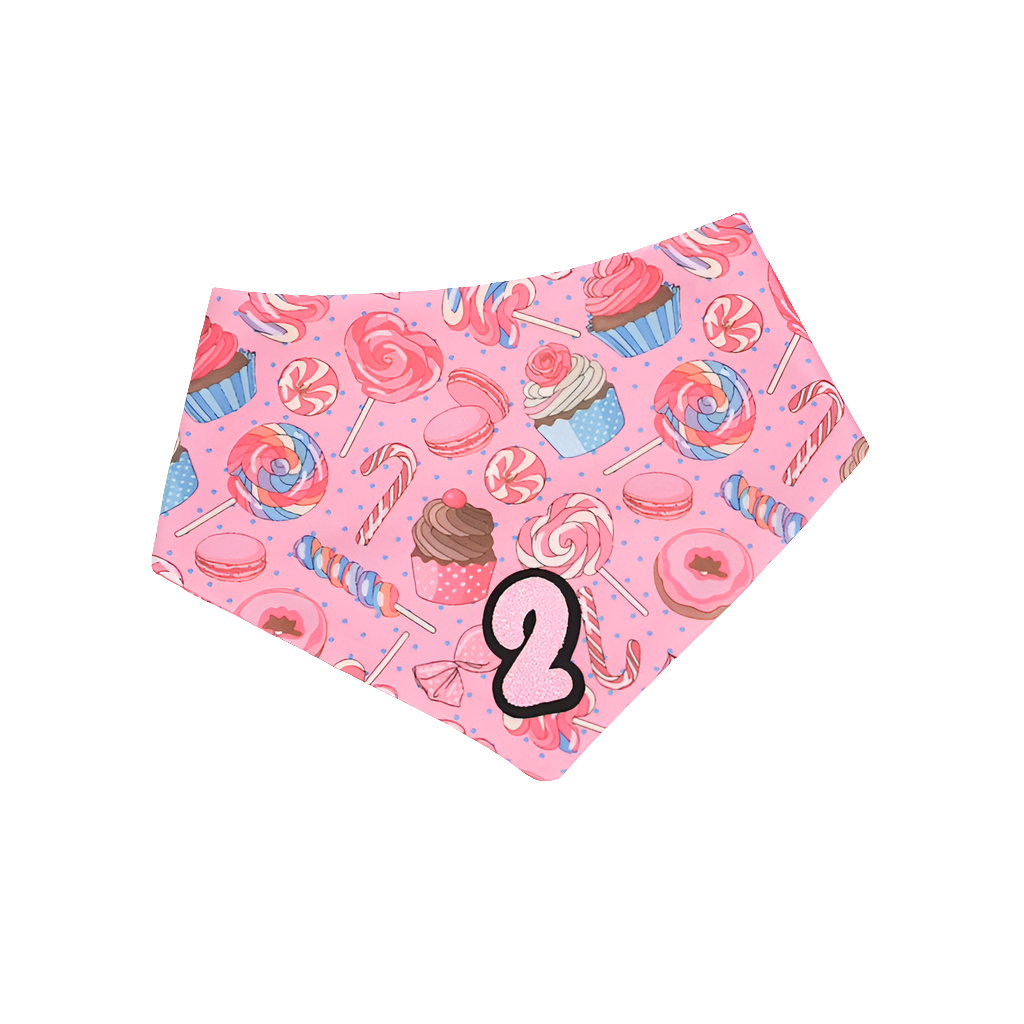 Sweet Treats Personalised Birthday Bandanas