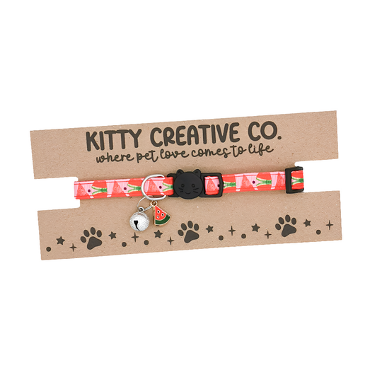 Watermelon Cat Collar