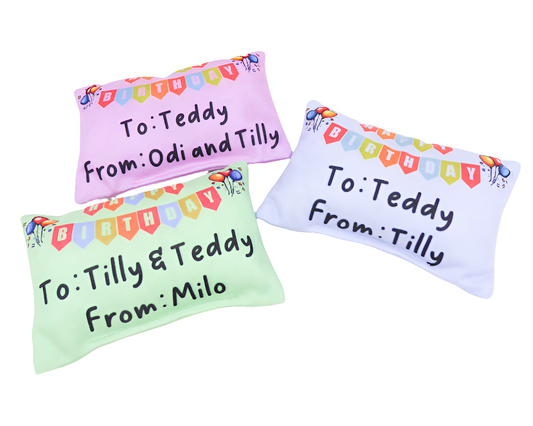 Catnip Cat Toy Birthday Letter