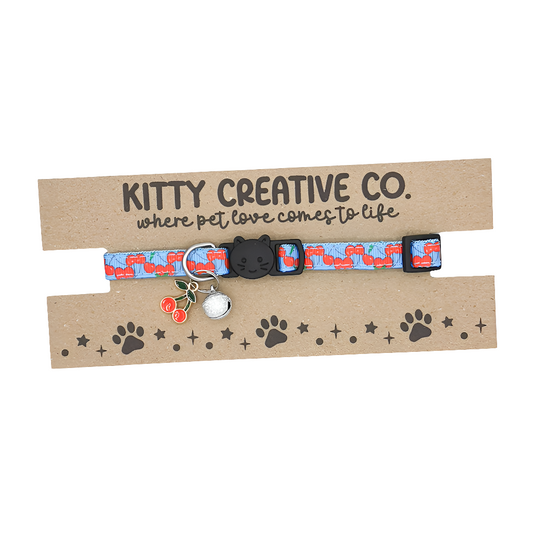 Cherries Cat Collar