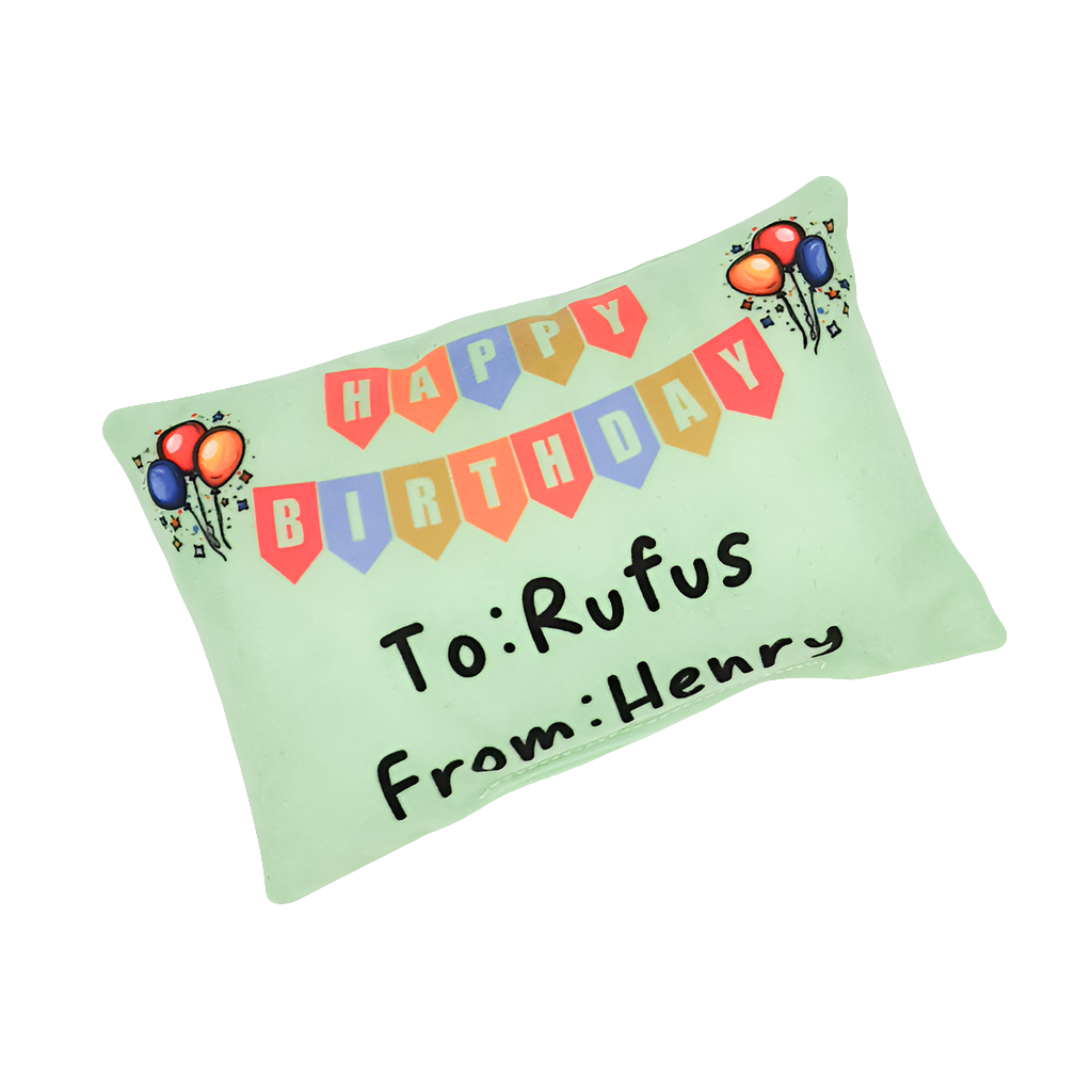 Birthday Letter Dog Toy