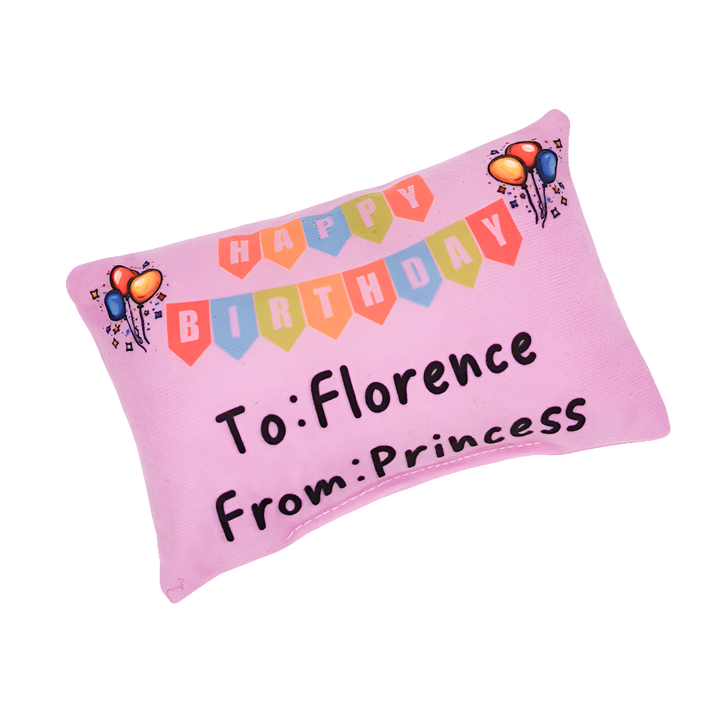 Birthday Letter Dog Toy