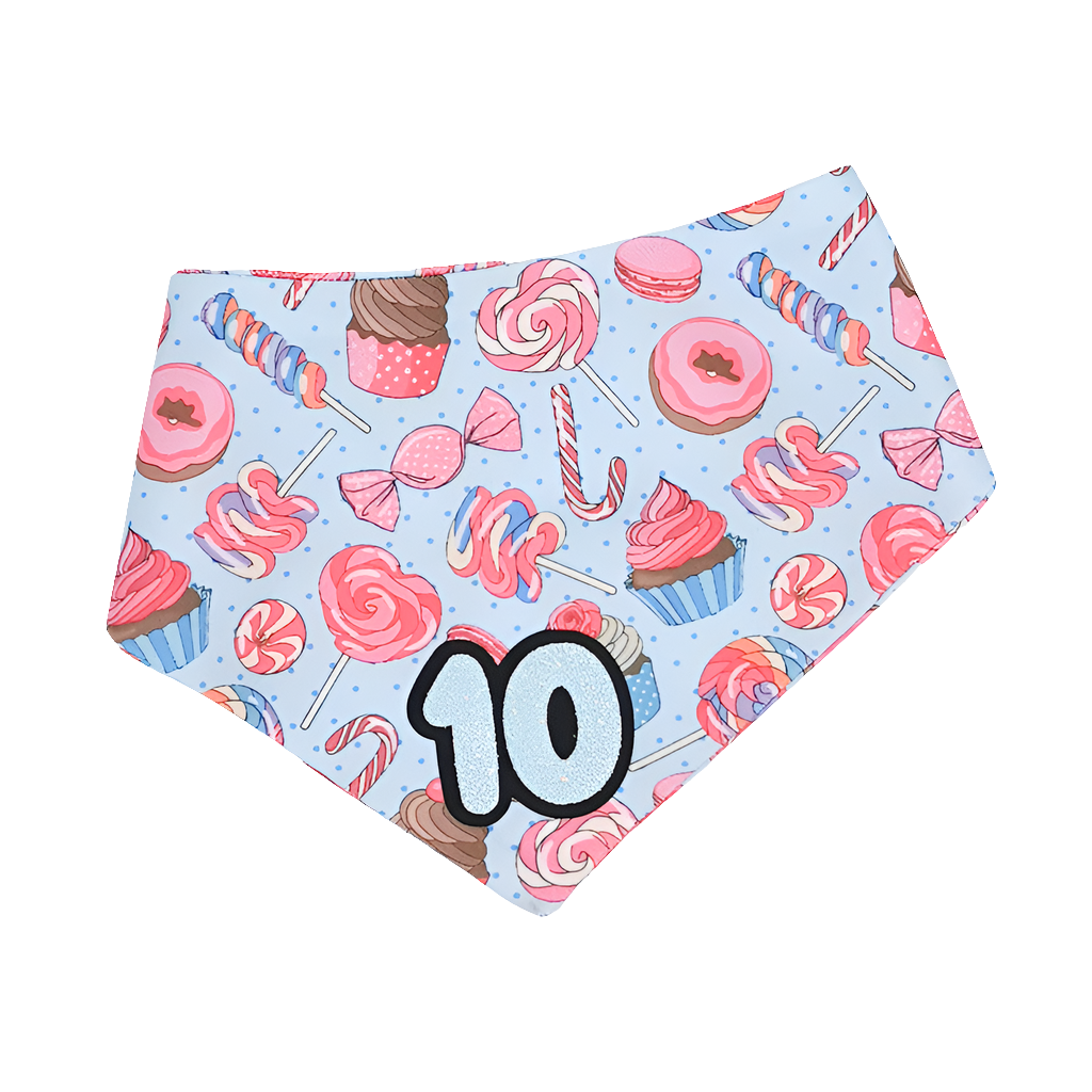 Sweet Treats Personalised Birthday Bandanas