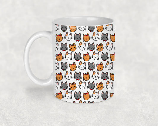 Cat Faces Mug