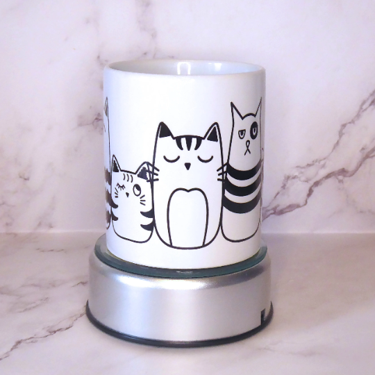 Cats In A Line Mug