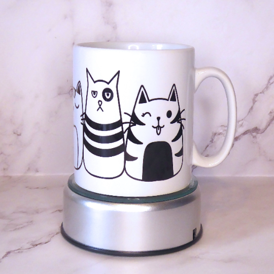 Cats In A Line Mug