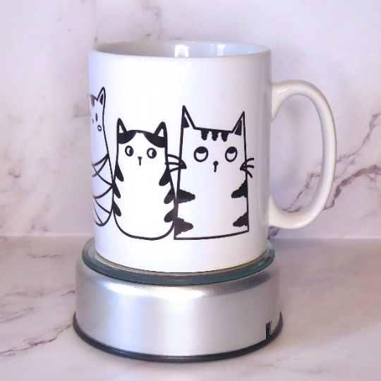 Cats In A Row Mug