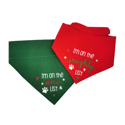 Santa's List Bandana